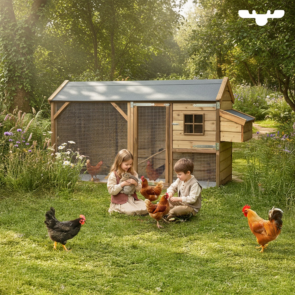 Poulailler CosyChicken Cottage Loeki 618002